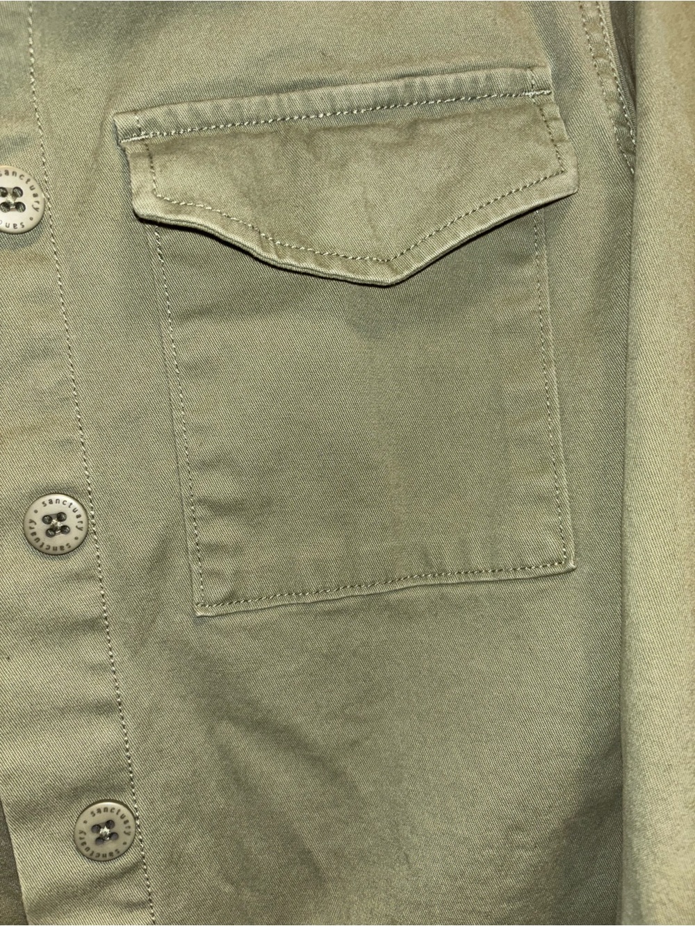 Sanctuary Olive Green Jacket - Picture 2 of 8